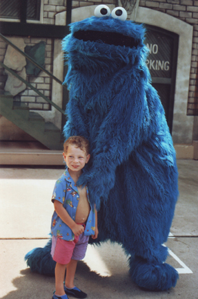 Louis & Cookie Monster