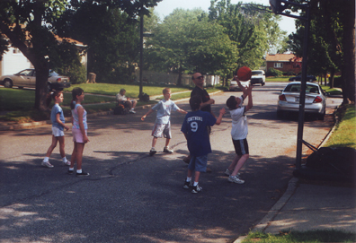 Basket Ball Games - Allison & Lauren C, Ian L, Louis & Robert A