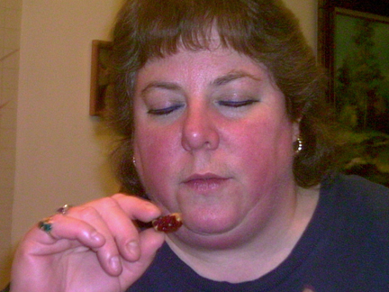 Jill during taste test.